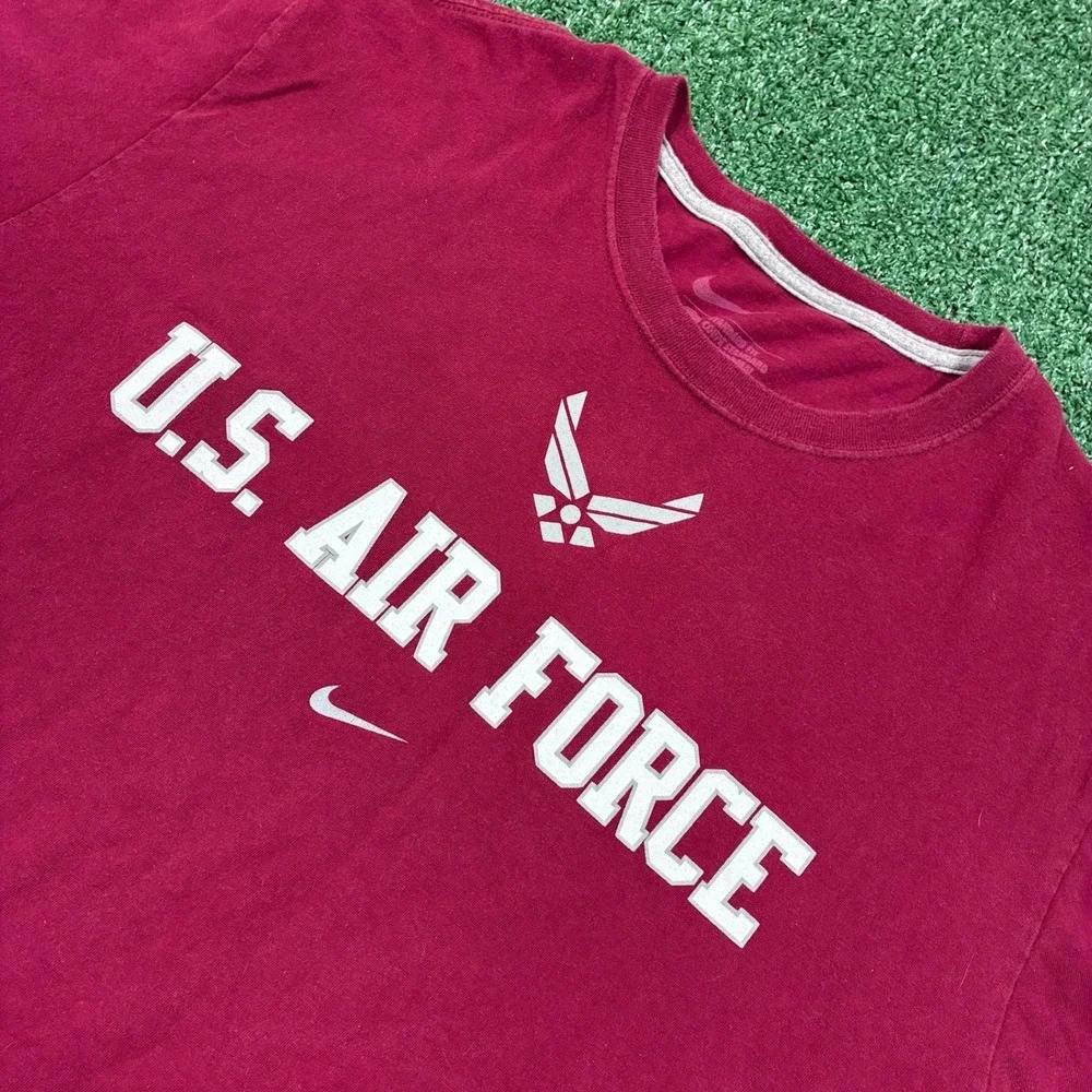 Y2K 2000's Nike Center Swoosh US Air Force‎ T-shirt